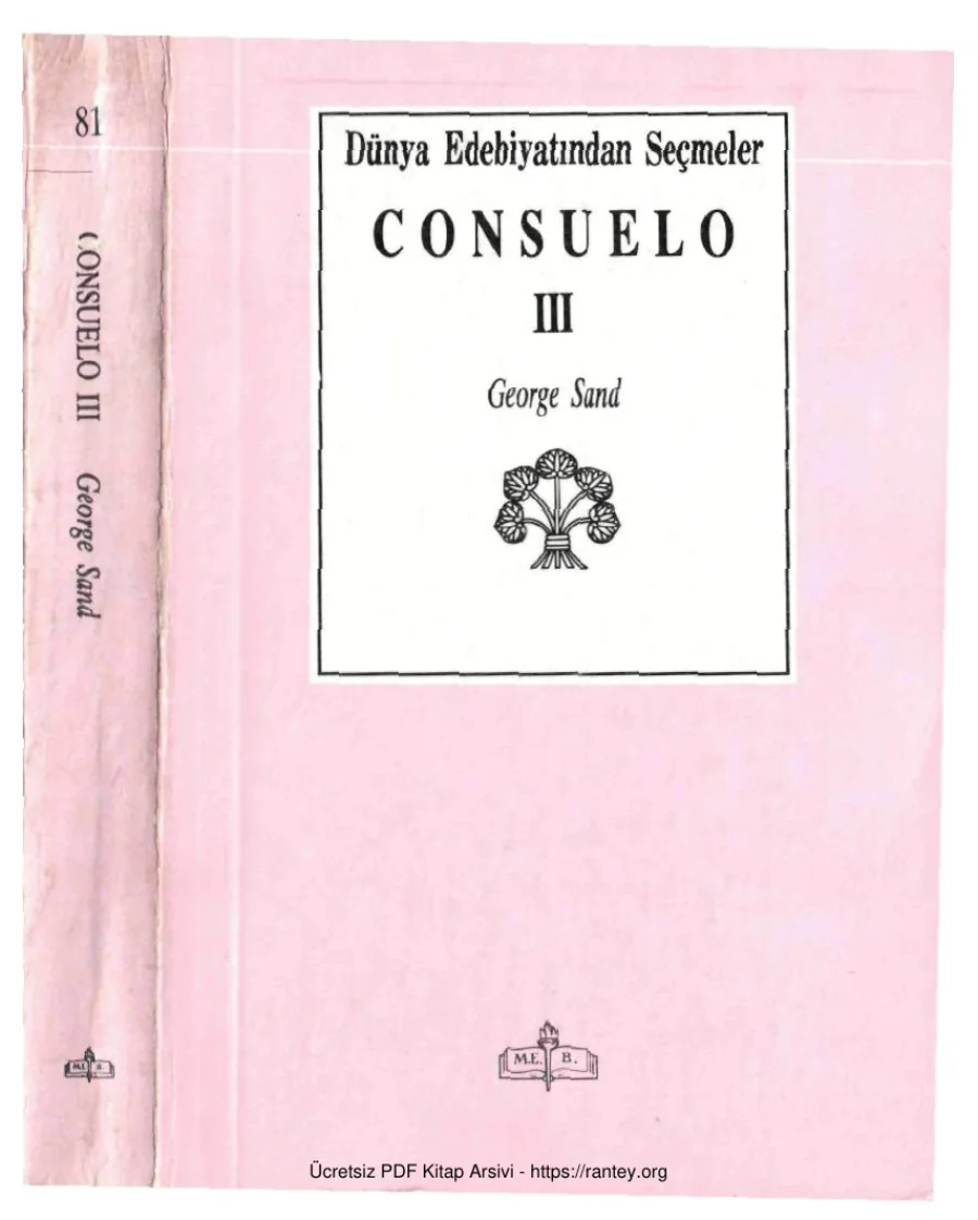 Consuelo Cilt III kapak görseli