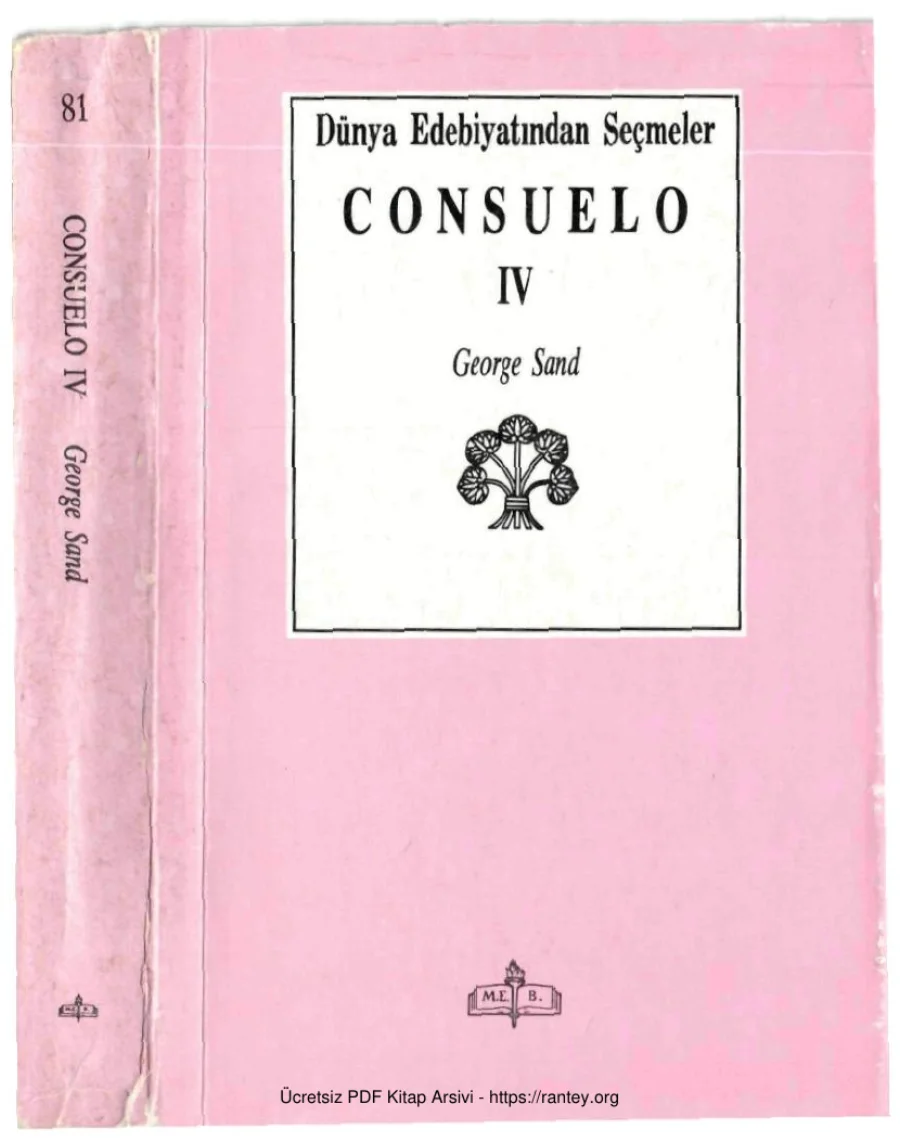 Consuelo Cilt IV kapak görseli