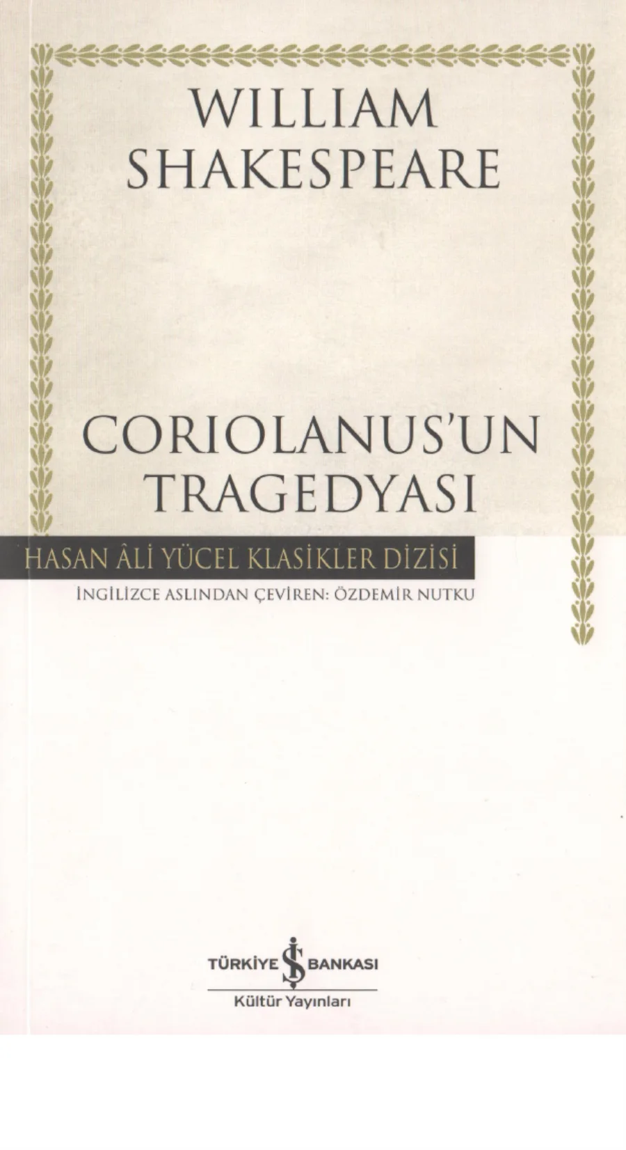 Corelianusun Tragedyası kapak görseli