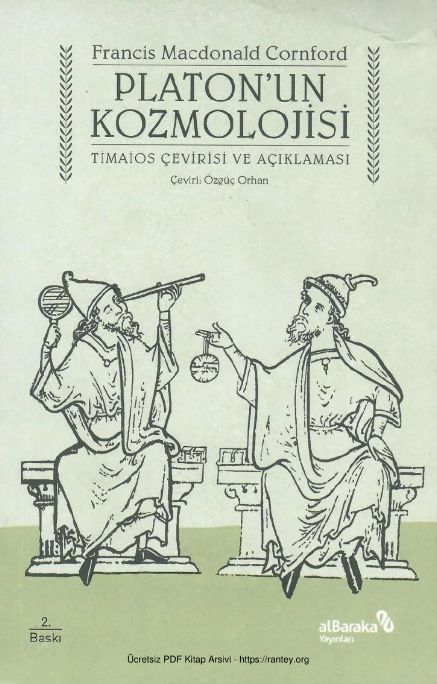 Cornford Platonun Kozmolojisi Timaios Çevirisi ve Açıklaması kapak görseli