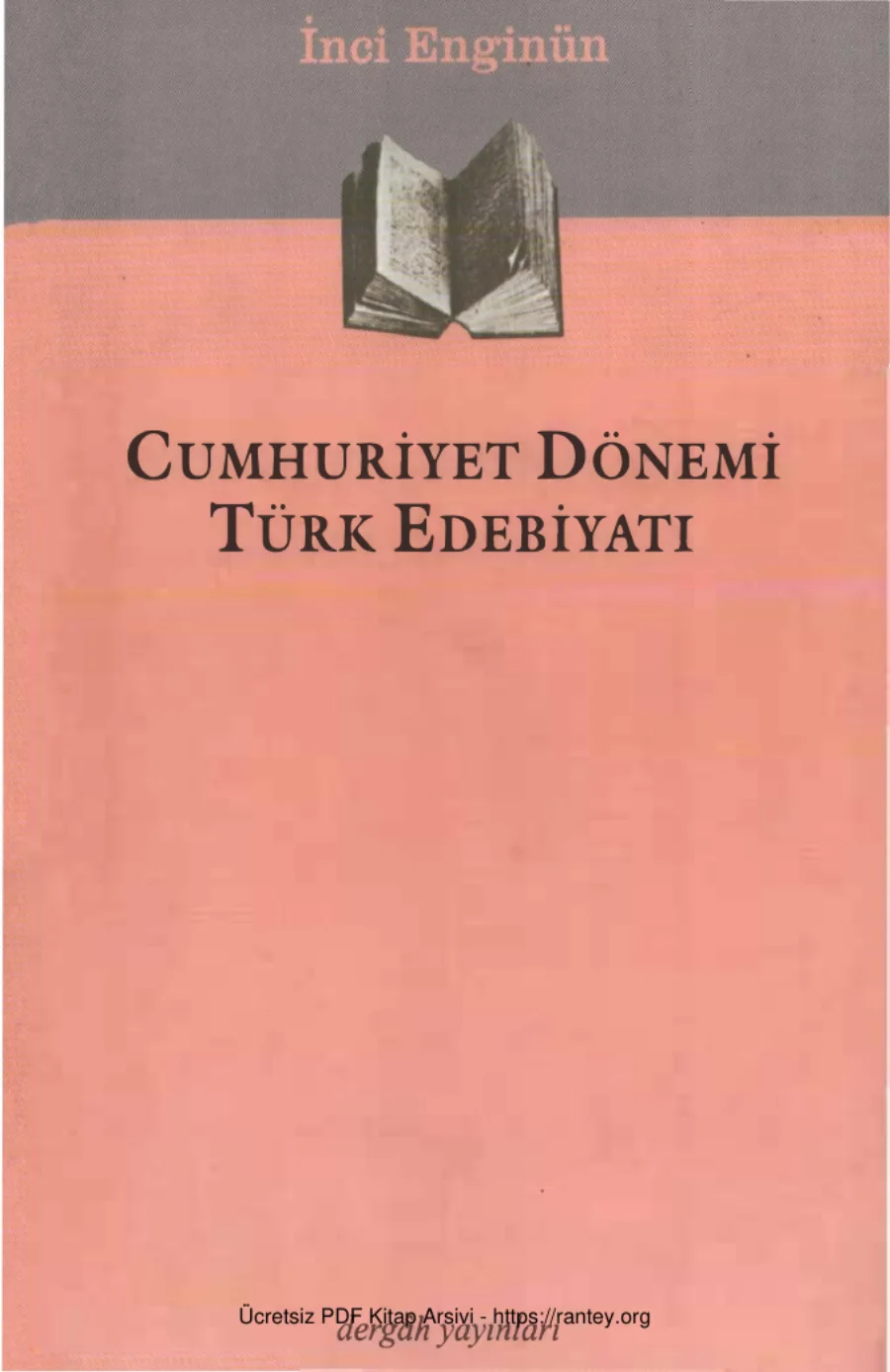 Cumhuriyet Dönemi Türk Edebiyatı kapak görseli