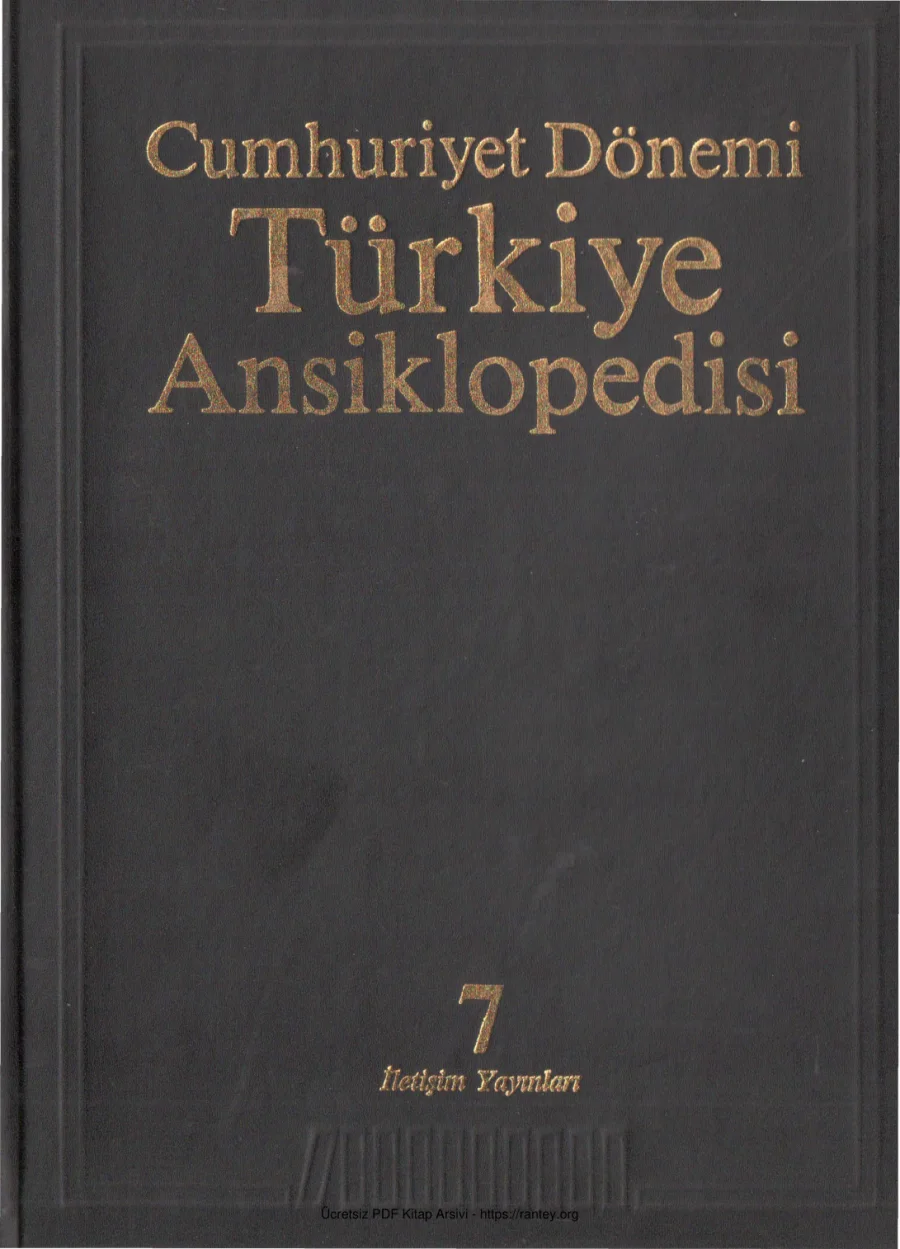 Cumhuriyet Dönemi Türkiye Ansiklopedisi 7 kapak görseli