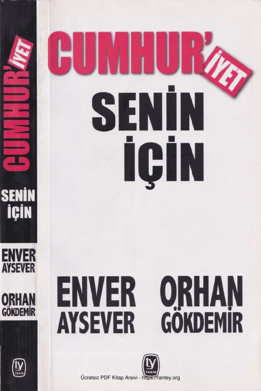 Cumhuriyet Senin İçin Tekin Yayınevi kapak görseli
