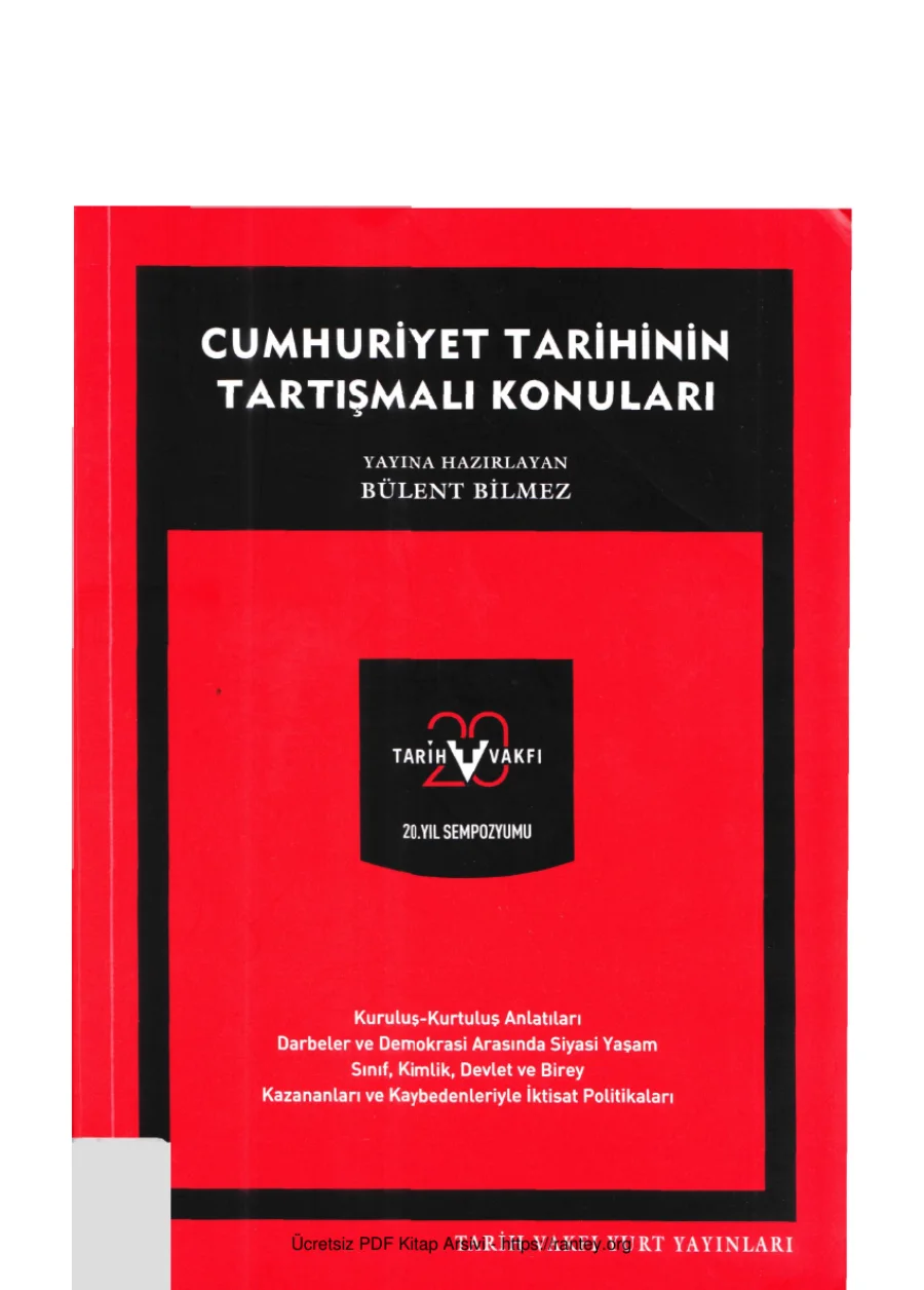 Cumhuriyet Tarihinin Tartışmalı Konuları kapak görseli