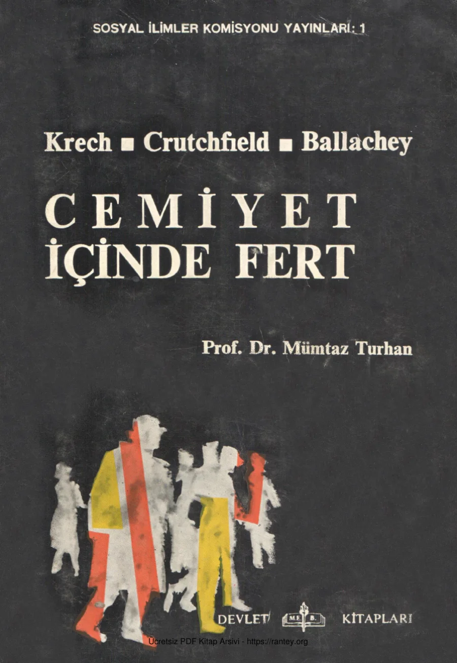 D Krech RS Crutchfield EL Ballachey Cemiyet İçinde Fert kapak görseli