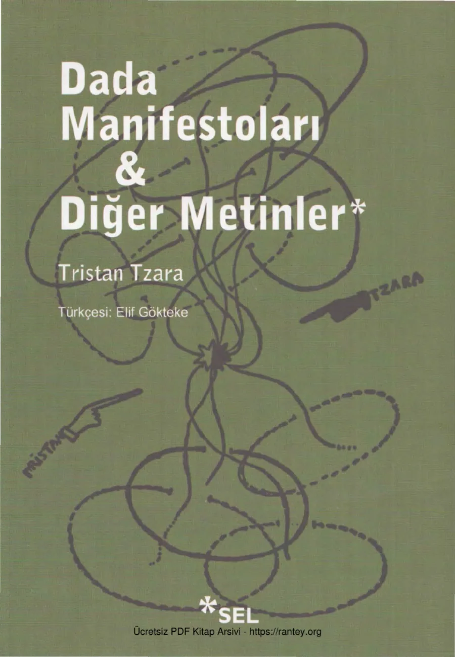 Dada Manifestoları Diğer Metinler kapak görseli