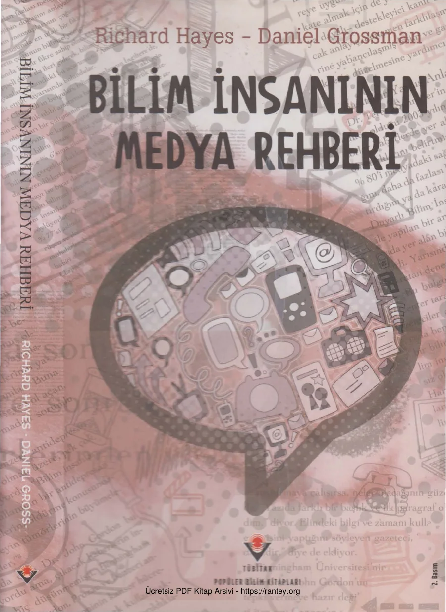 Daniel Grossman Bilim İnsanının Medya Rahberi Tübitak Yayınları kapak görseli