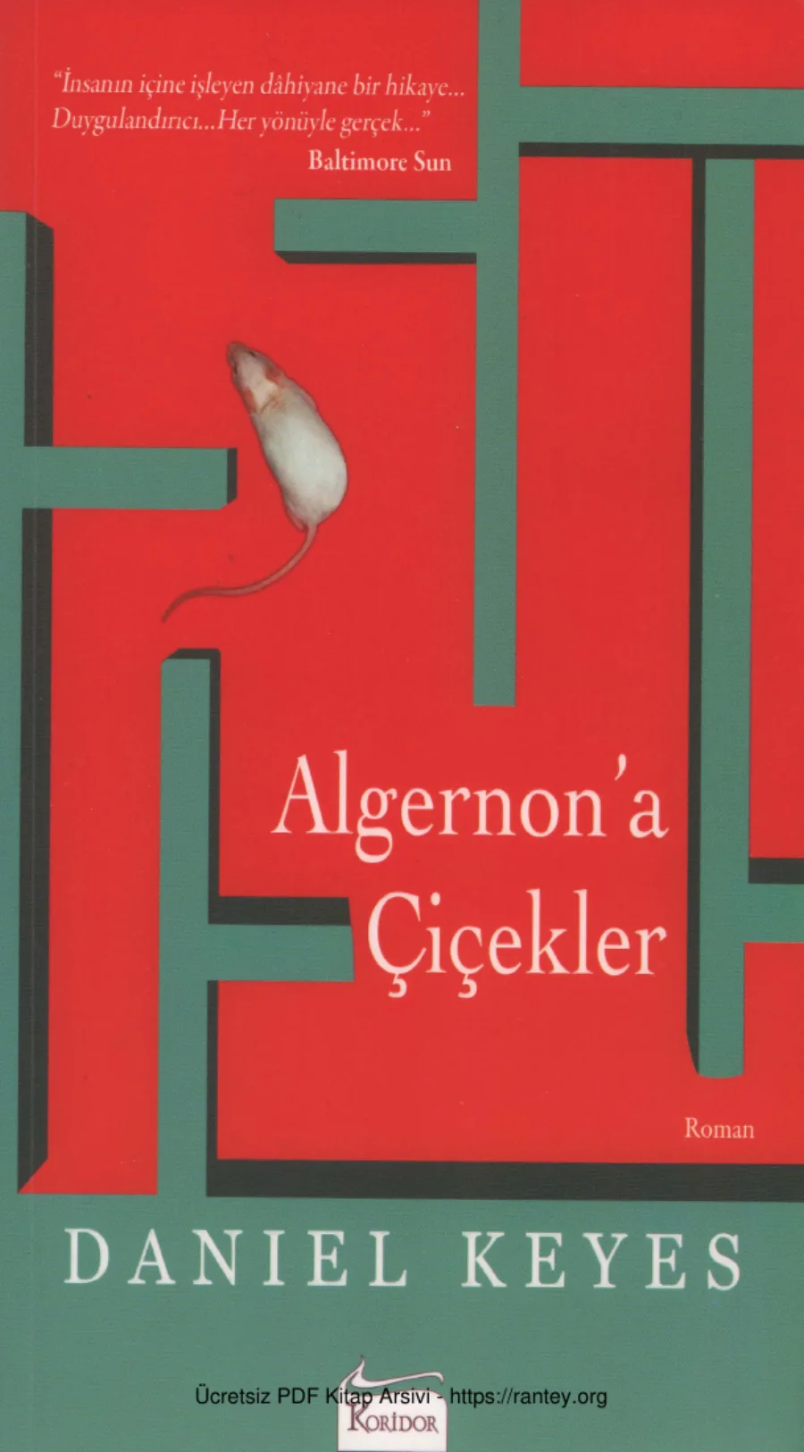 Daniel Keyes Algernona Çiçekler kapak görseli