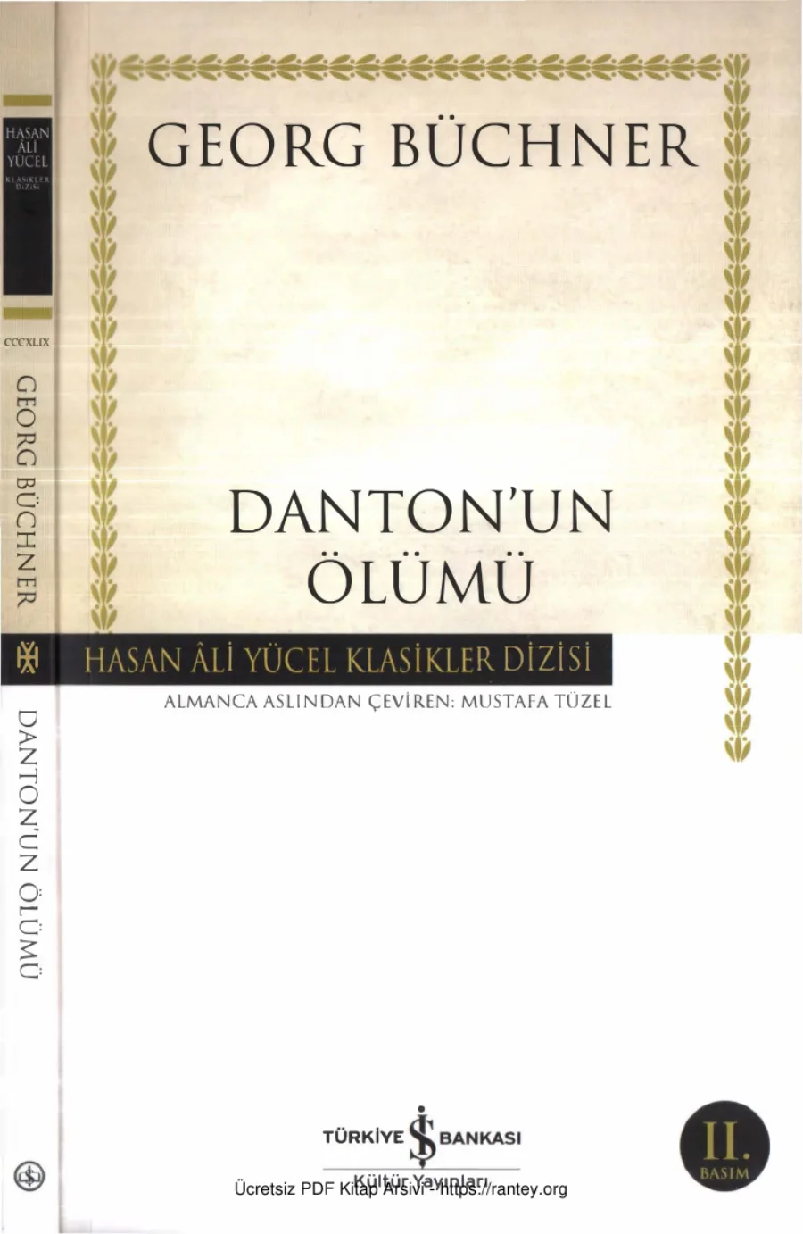 Danton'un Ölümü kapak görseli