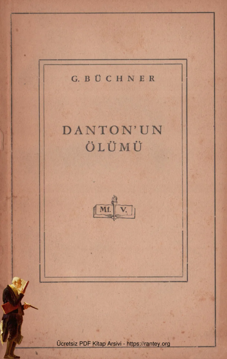 Dantonun Ölümü MEB Yayınları kapak görseli