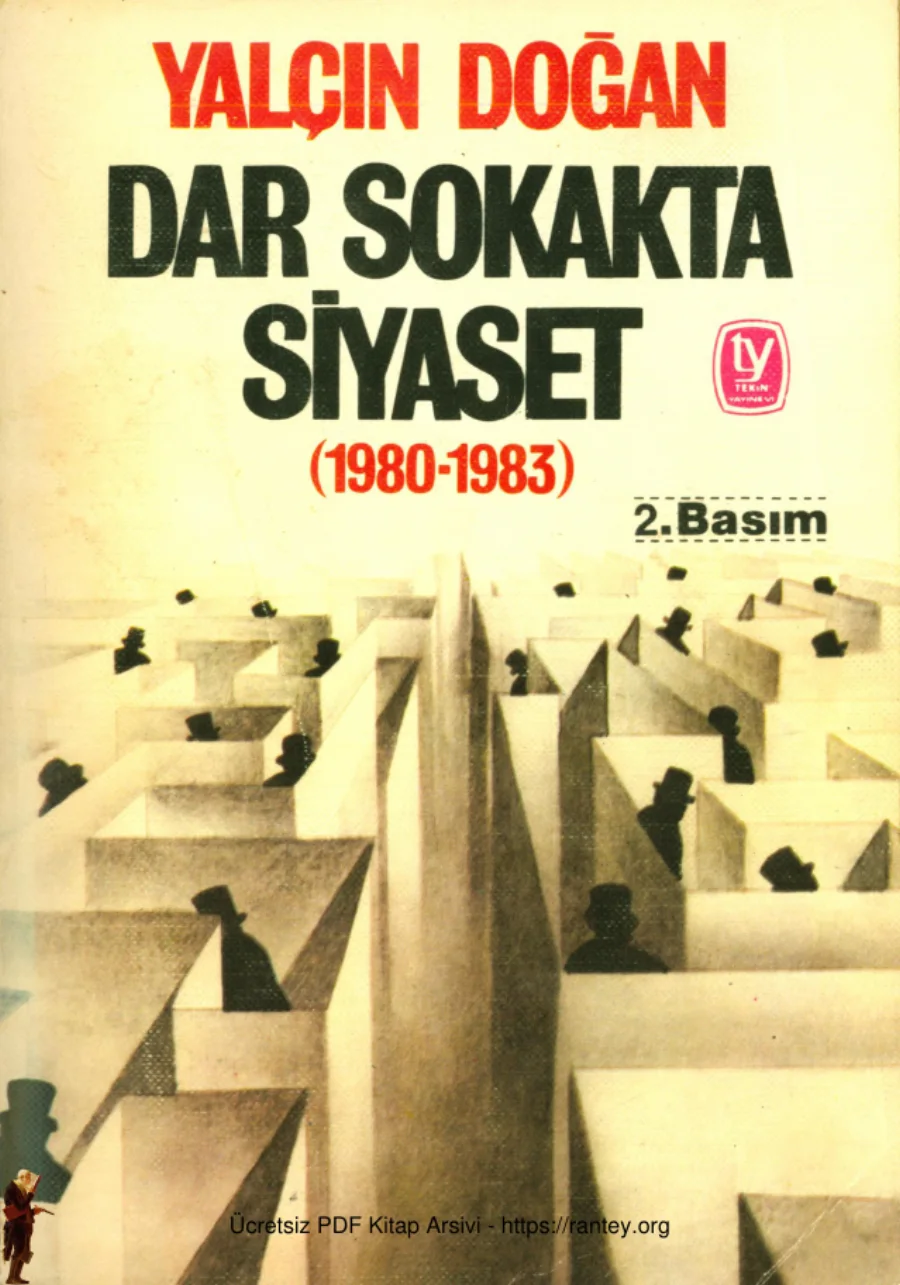 Dar Sokakta Siyaset 1980 1983 kapak görseli