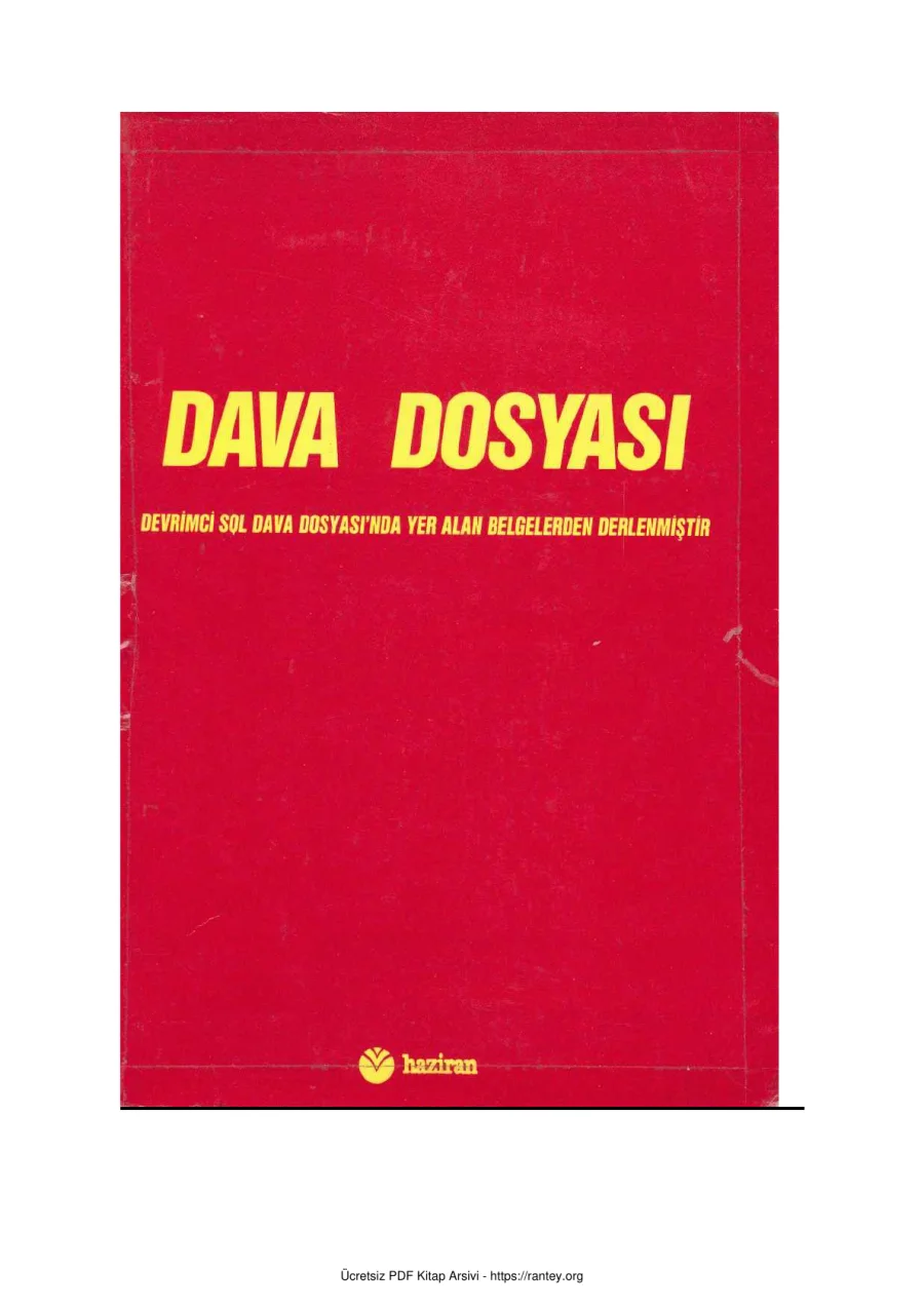 Dava Dosyası Devrimci Sol Dava Dosyası kapak görseli