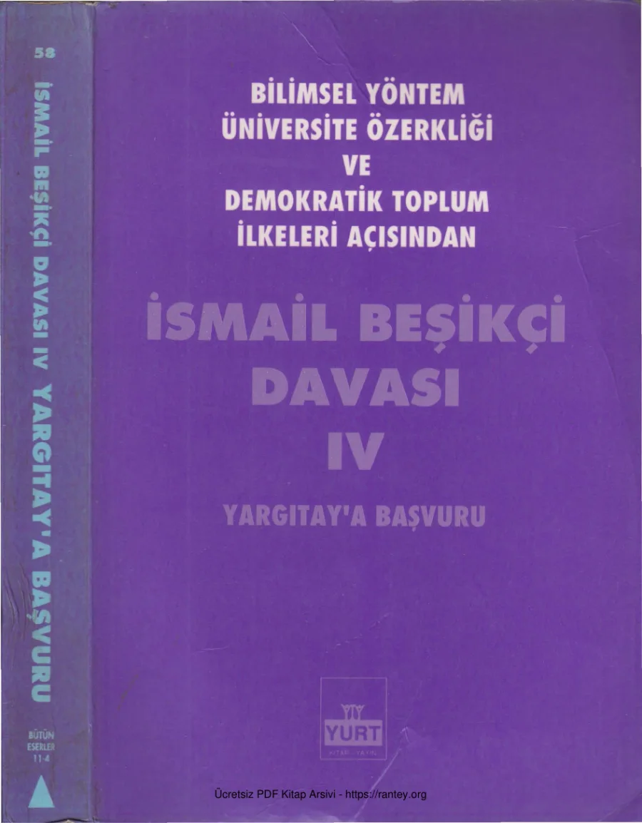 Davası IV Yargıtaya Başvuru Yurt Yayınları kapak görseli