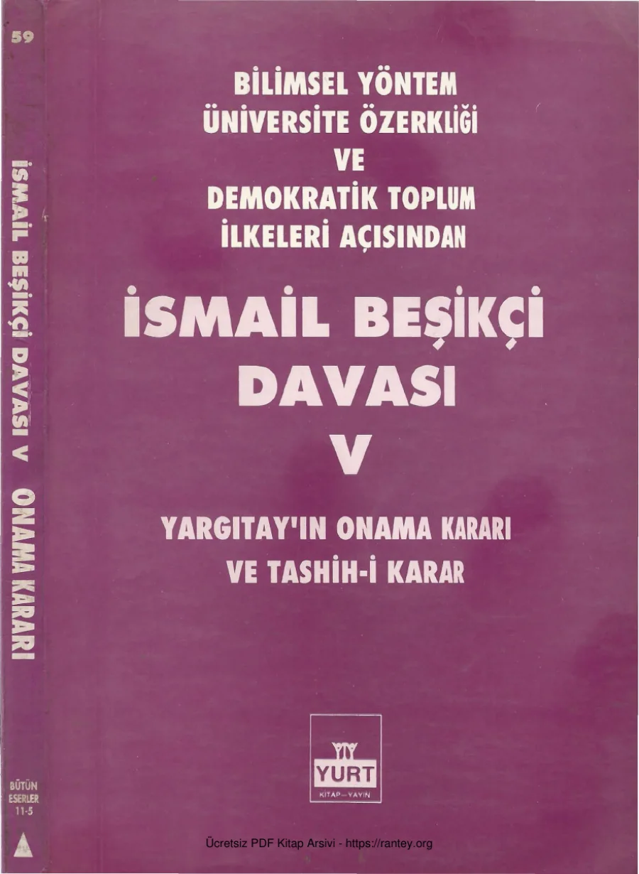 Davası V Yurt Yayınları kapak görseli