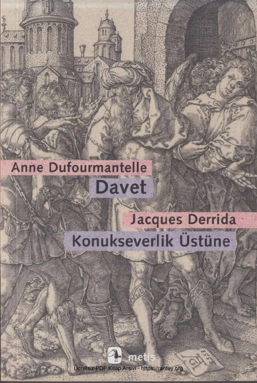 Davet Jaques Derrida Konukseverlik Üzerine kapak görseli