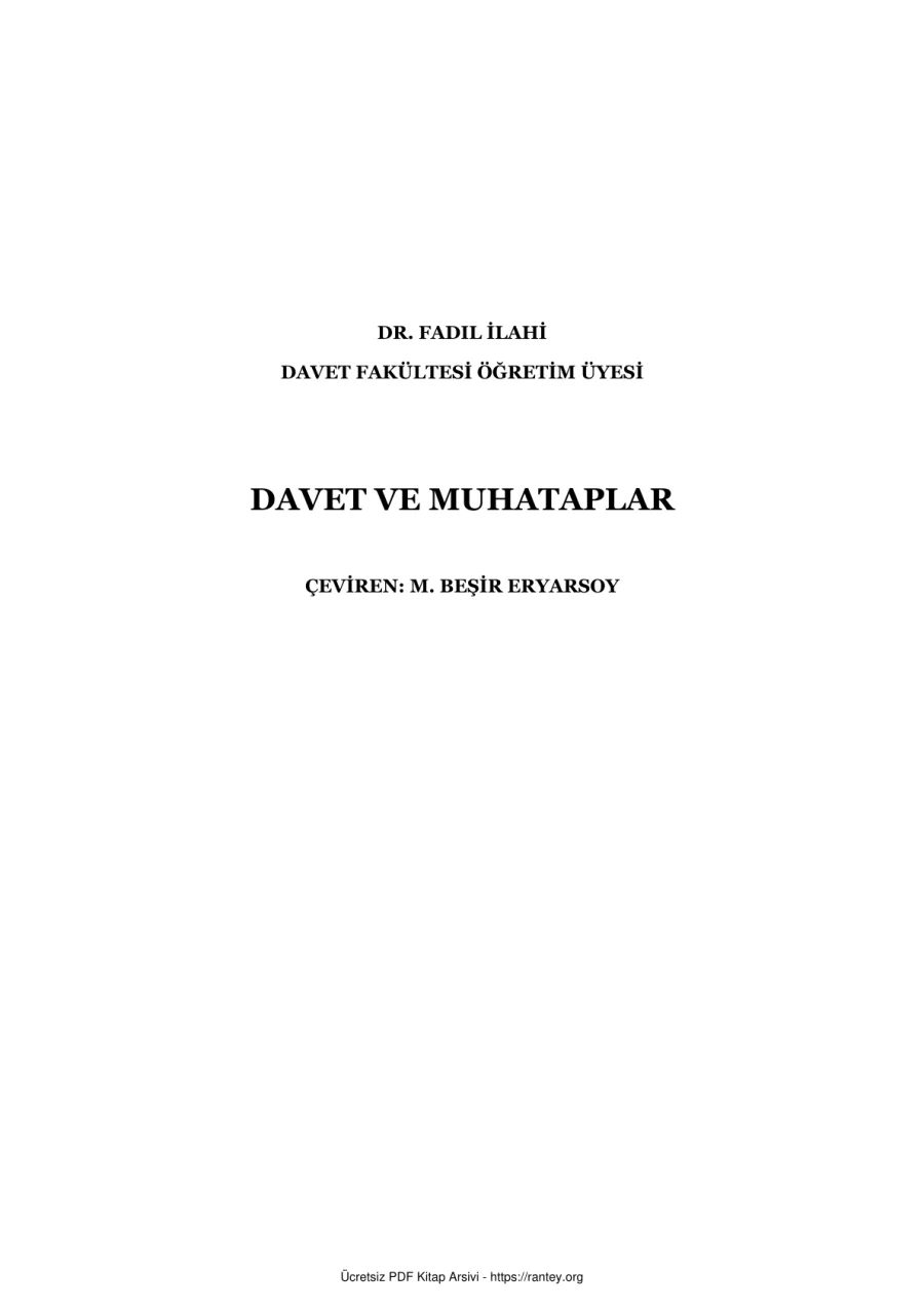 DAVET VE MUHATTABLARI Ebu Abdulmumin Tekin Mıhçı kapak görseli