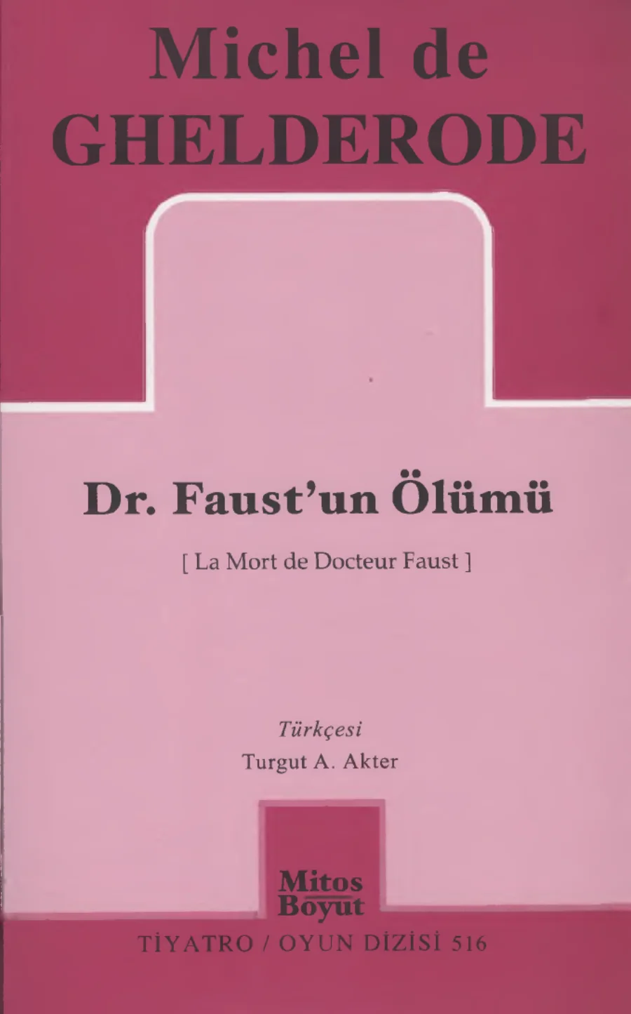 de Ghelderode Dr Faustun Ölümü kapak görseli