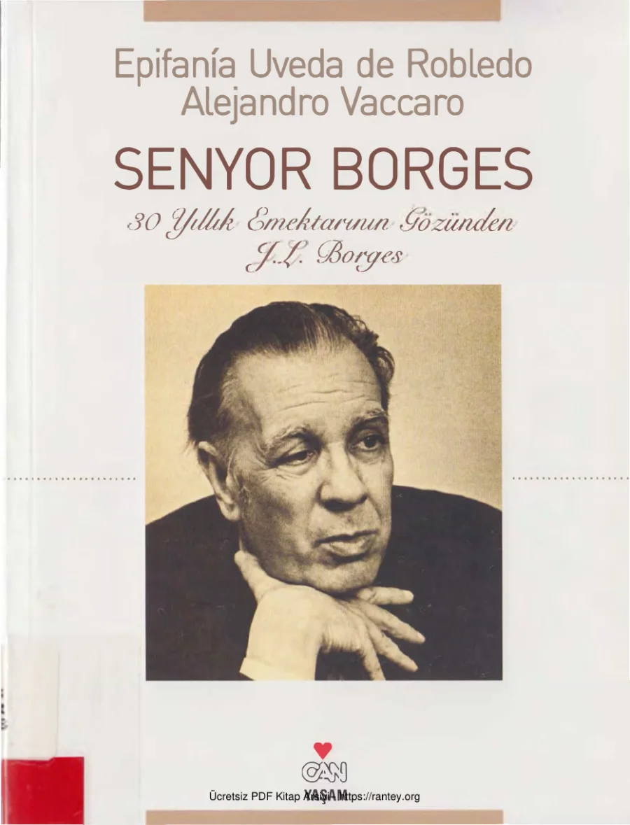 de Robledo Alejandro Vaccaro Senyor Borges kapak görseli