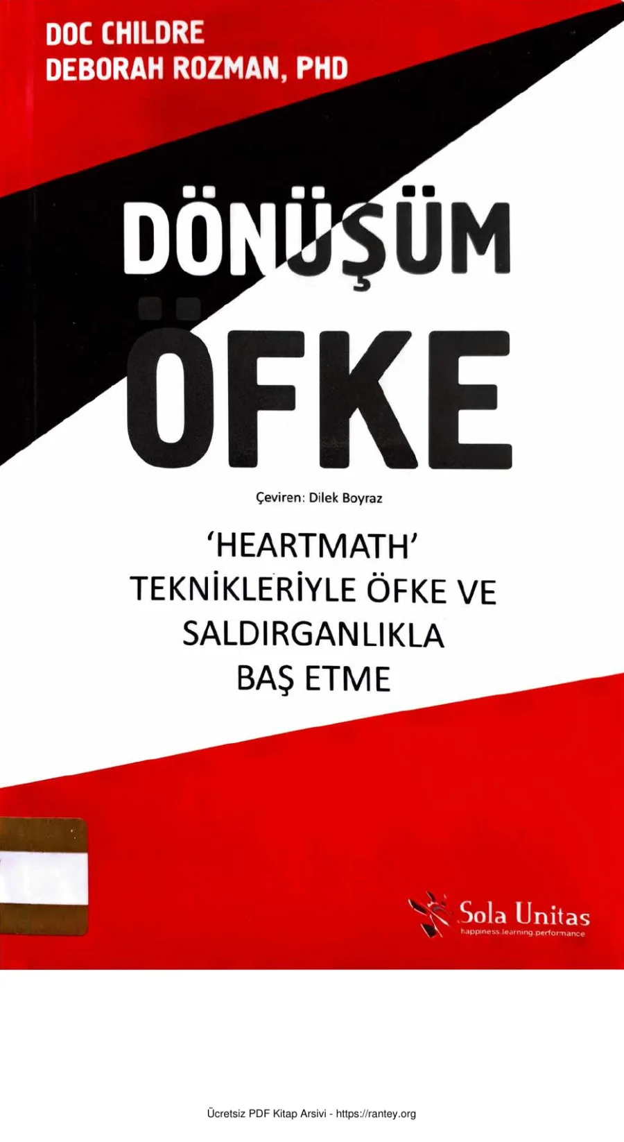 Deborah Rozman Dönüşüm Öfke kapak görseli