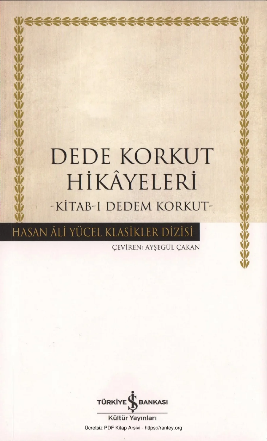 Dede Korkut Hikâyeleri kapak görseli