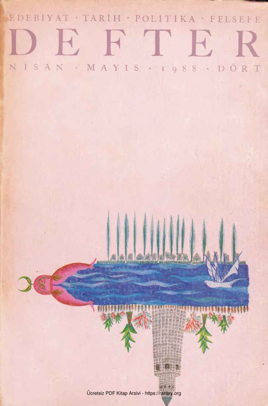 Defter Sayı 04: Nisan 1988 kapak görseli