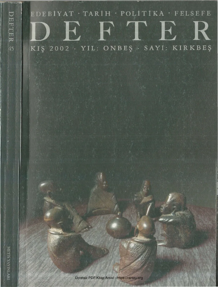 Defter Sayı 045 Kış 2002 kapak görseli