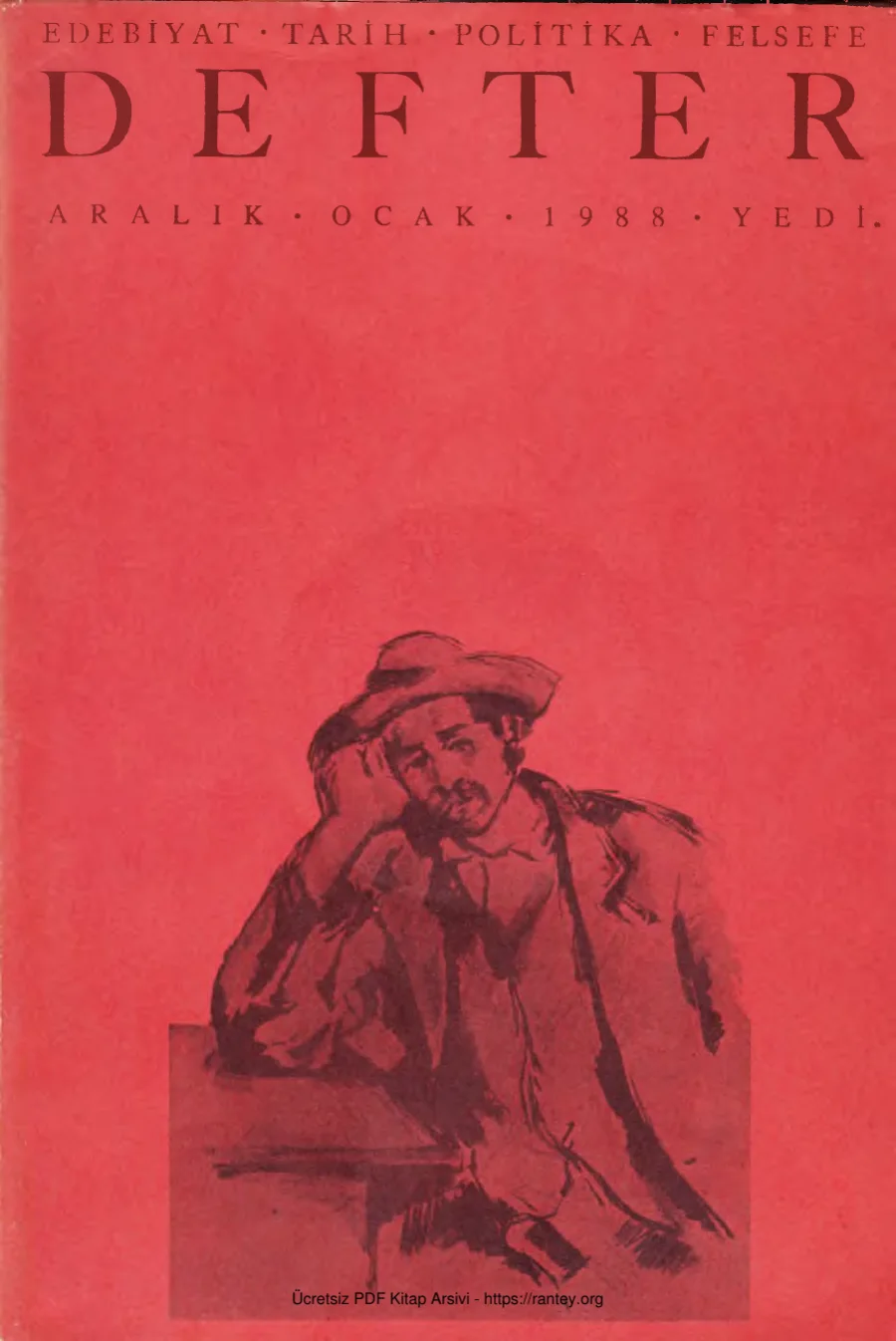 Defter Sayı 07: Aralık 1987 kapak görseli