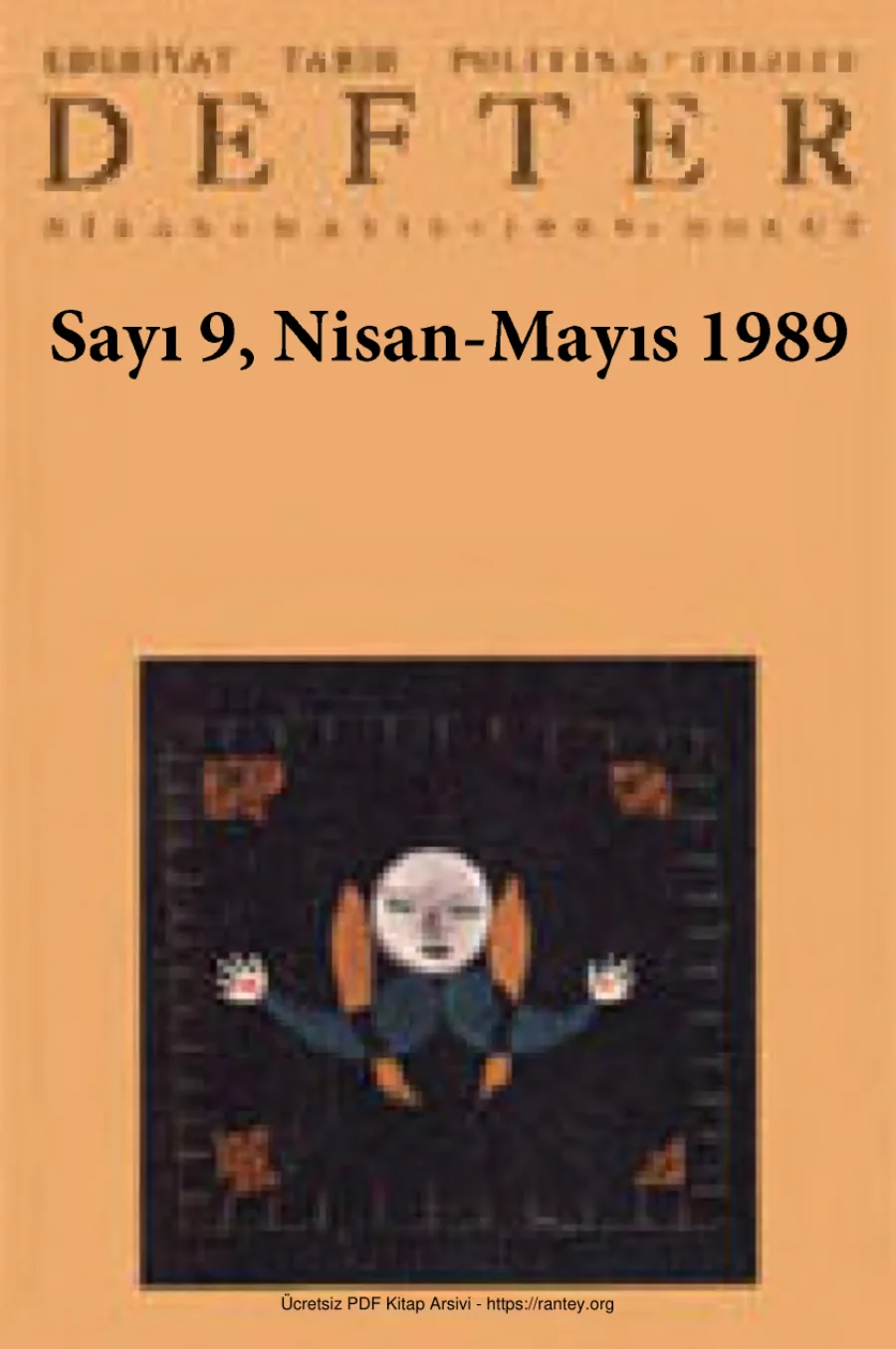 Defter Sayı 09: Nisan 1989 kapak görseli