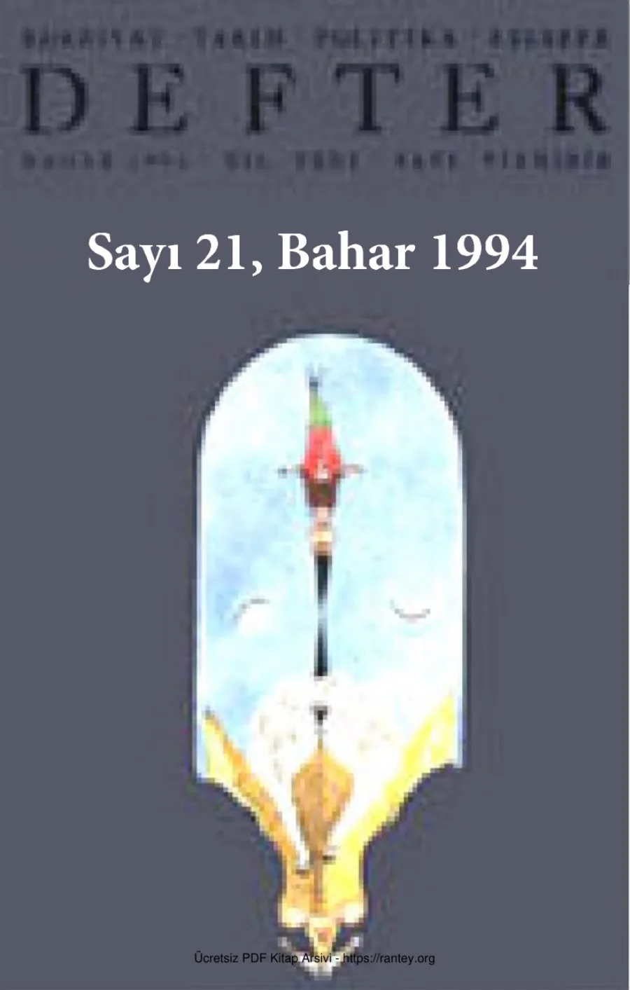 Defter Sayı 21: Bahar 1994 kapak görseli