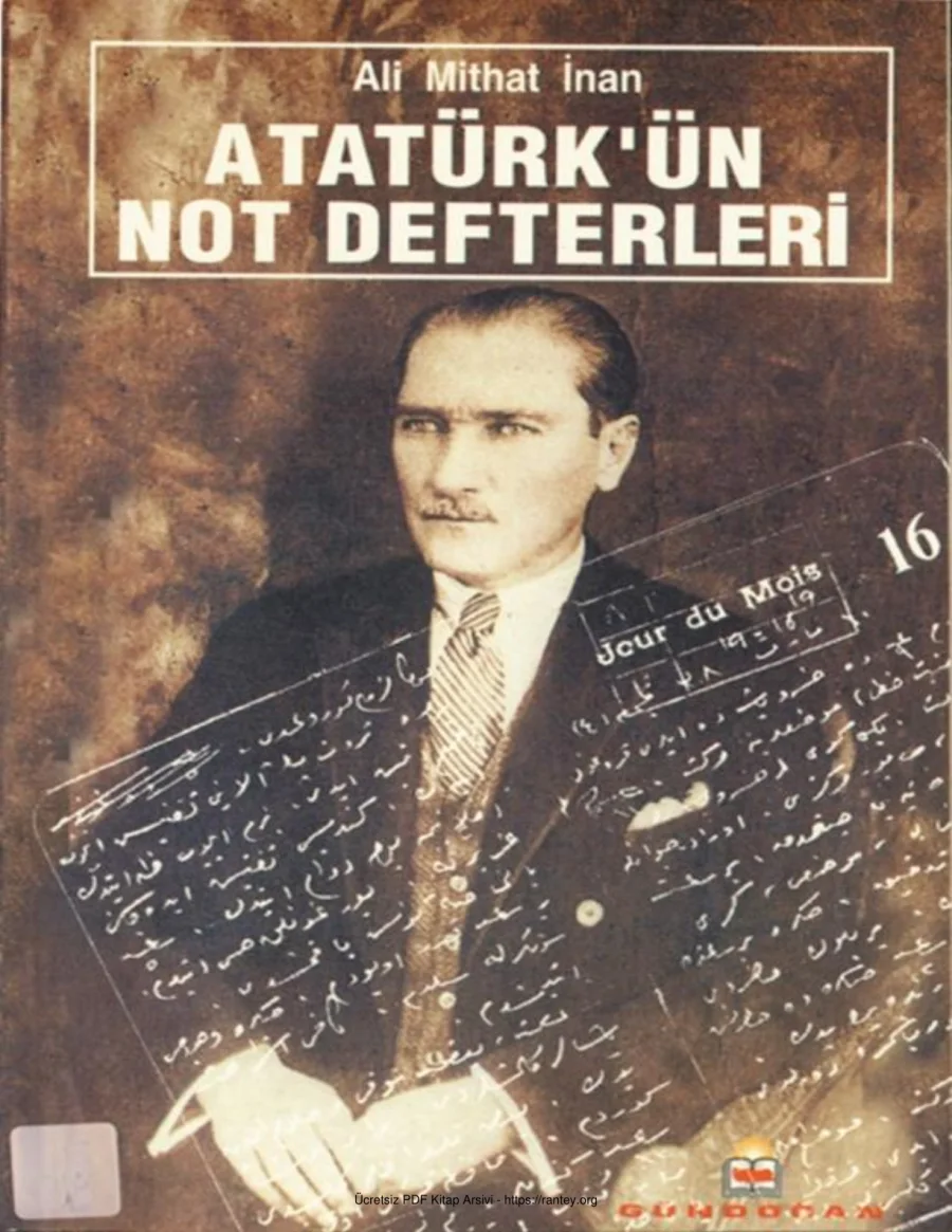 Defterleri Ali Mithat İnan kapak görseli