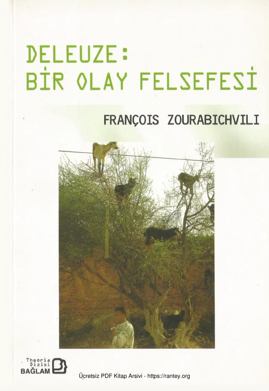 Deleuze Bir Olay Felsefesi kapak görseli