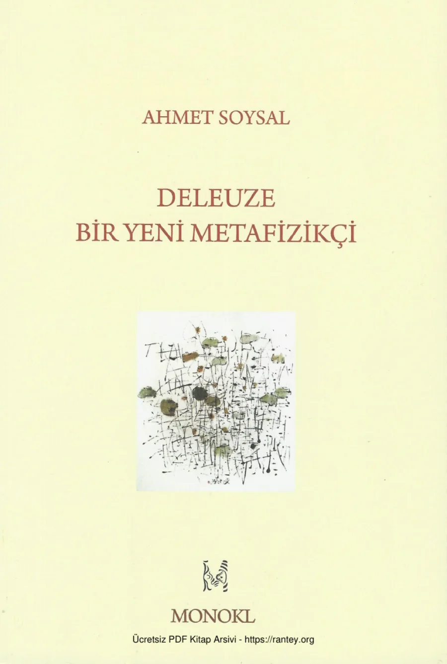 Deleuze Bir Yeni Matematikçi Monokl Yayınları kapak görseli