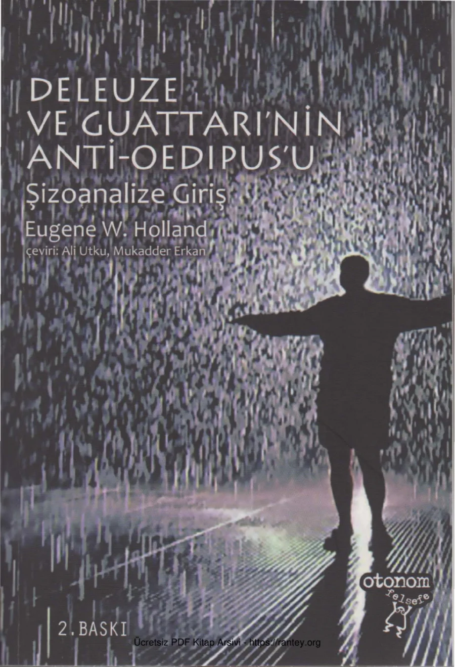 Deleuze ve Guattari nin Anti Oedipus u kapak görseli