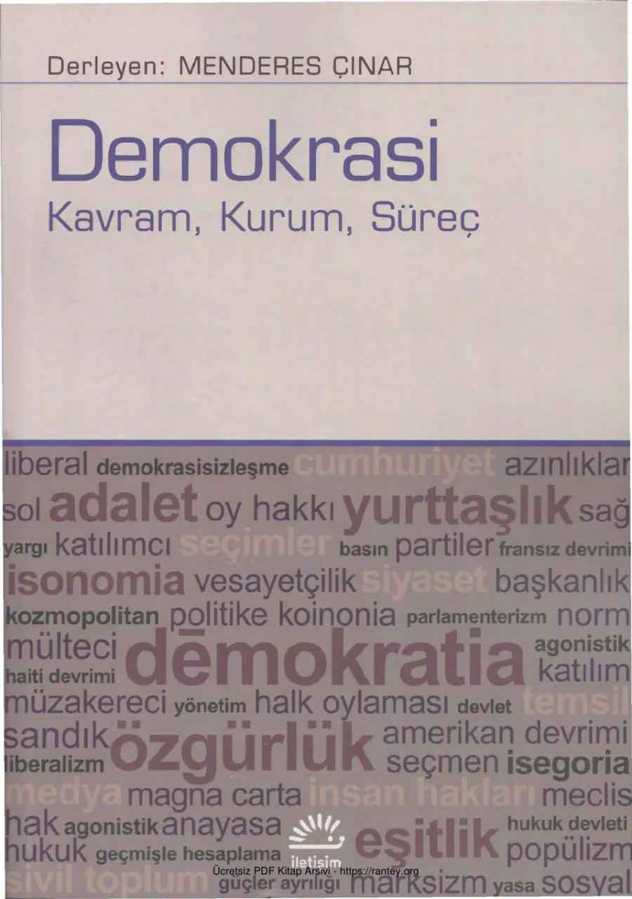 Demokrasi Kavram Kurum Süreç kapak görseli