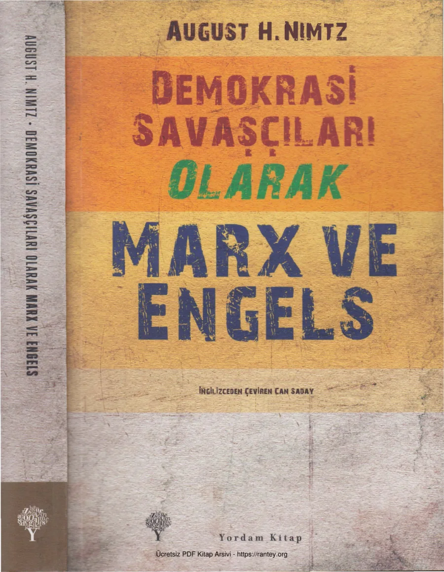 Demokrasi Savaşçıları Olarak Marks ve Engels kapak görseli