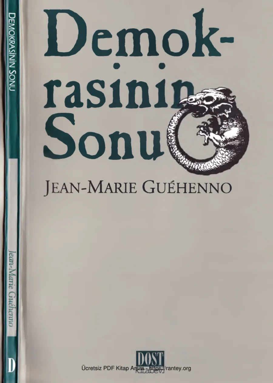 Demokrasinin Sonu kapak görseli