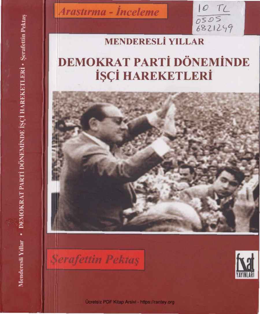 Demokrat Parti Döneminde İşçi Hareketleri kapak görseli