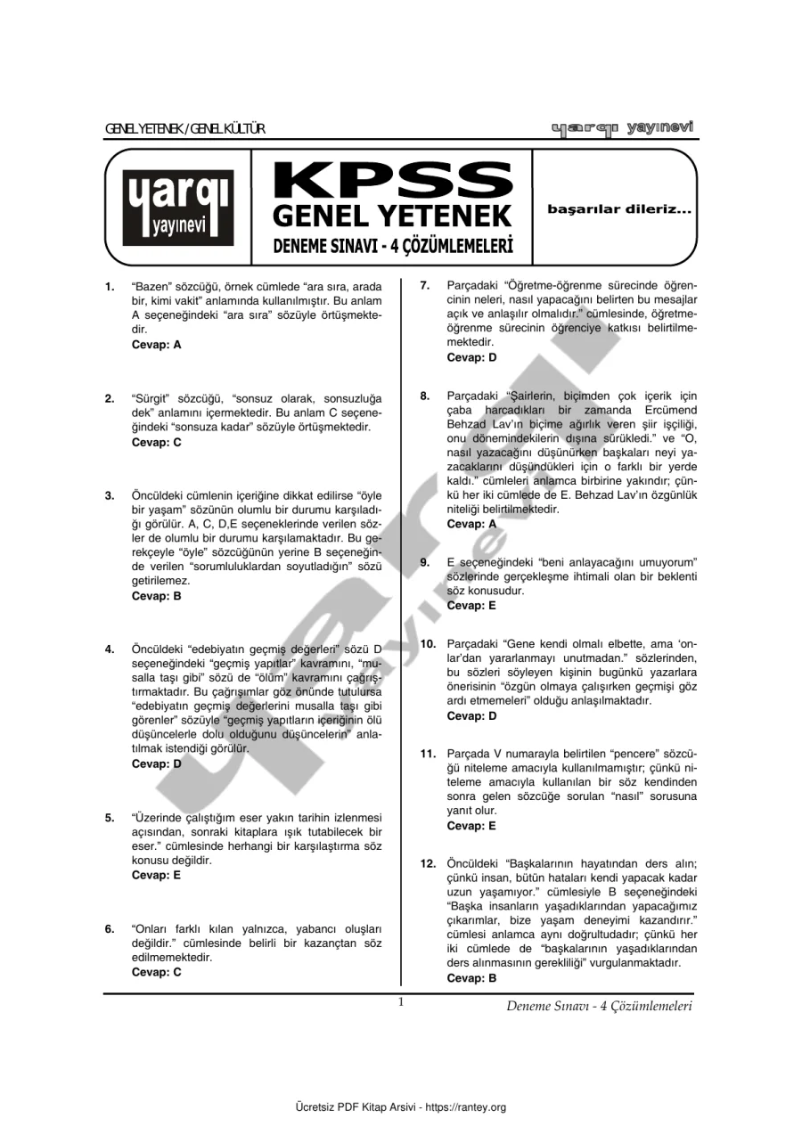 deneme4gkgyçözüm kapak görseli