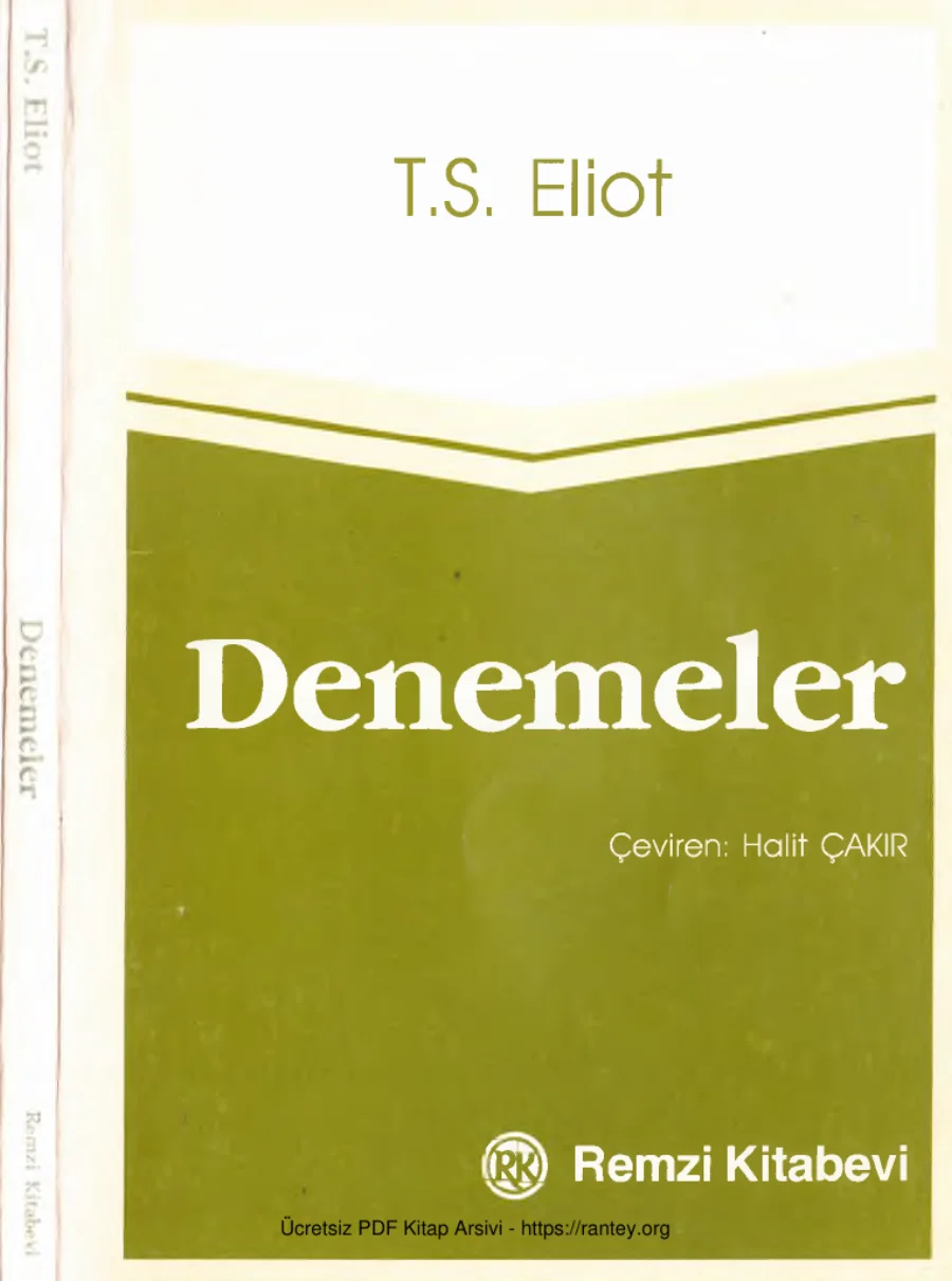 Denemeler 2 kapak görseli