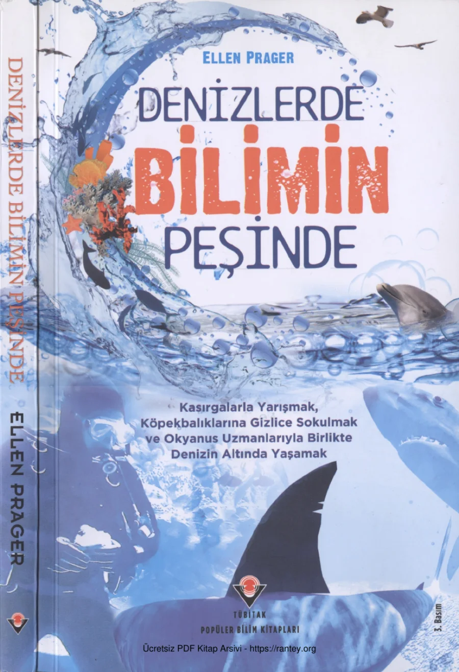 Denizlerde Bilimin Peşinde Tübitak Yayınları kapak görseli