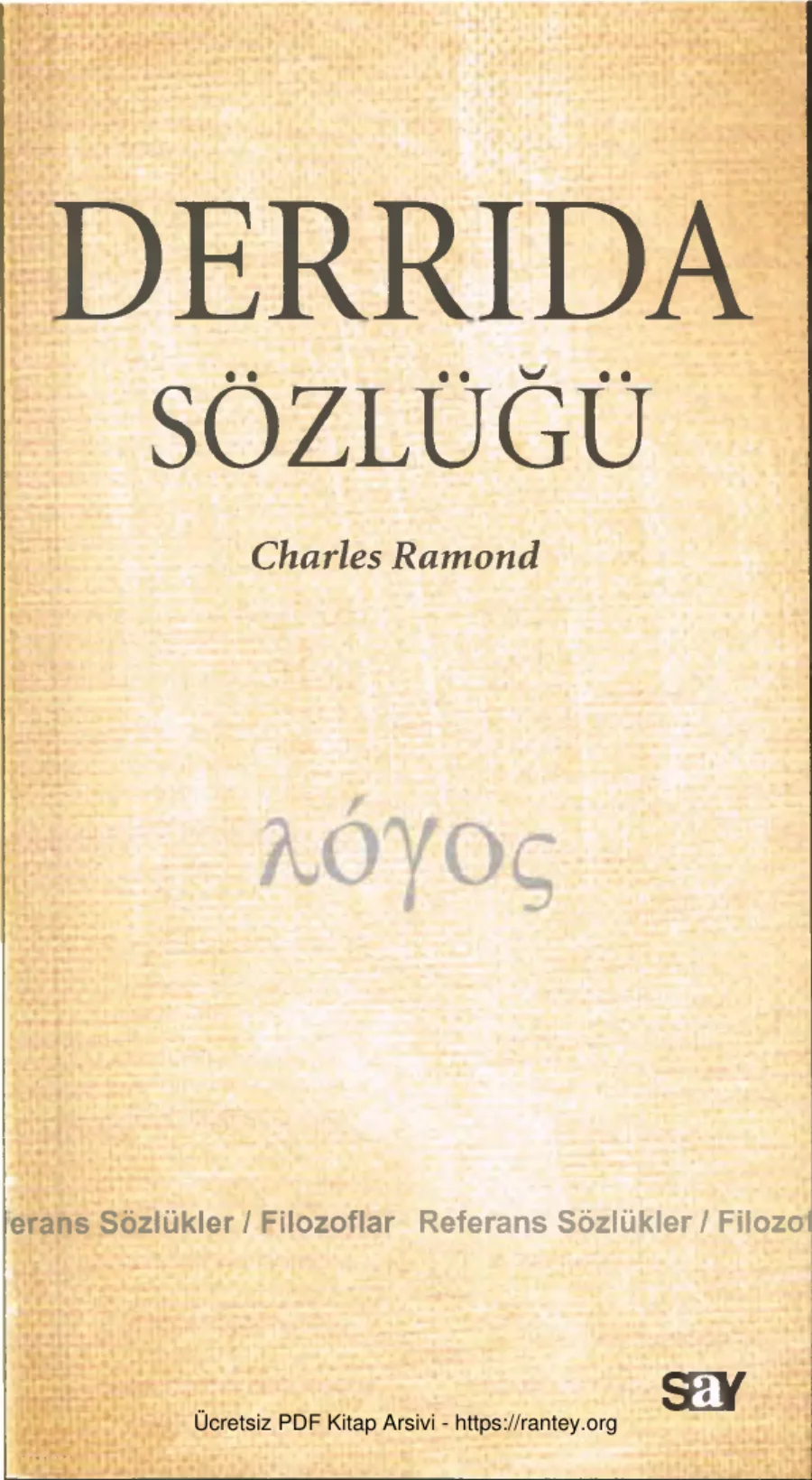 Derrida Sözlüğü kapak görseli