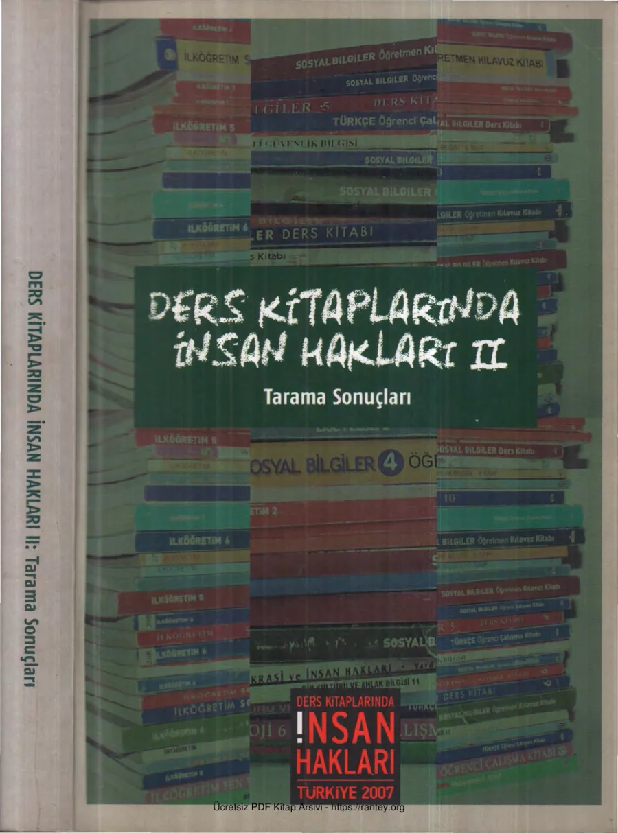 Ders Kitaplarında İnsan Hakları II Tarih Vakfı Yayınları kapak görseli