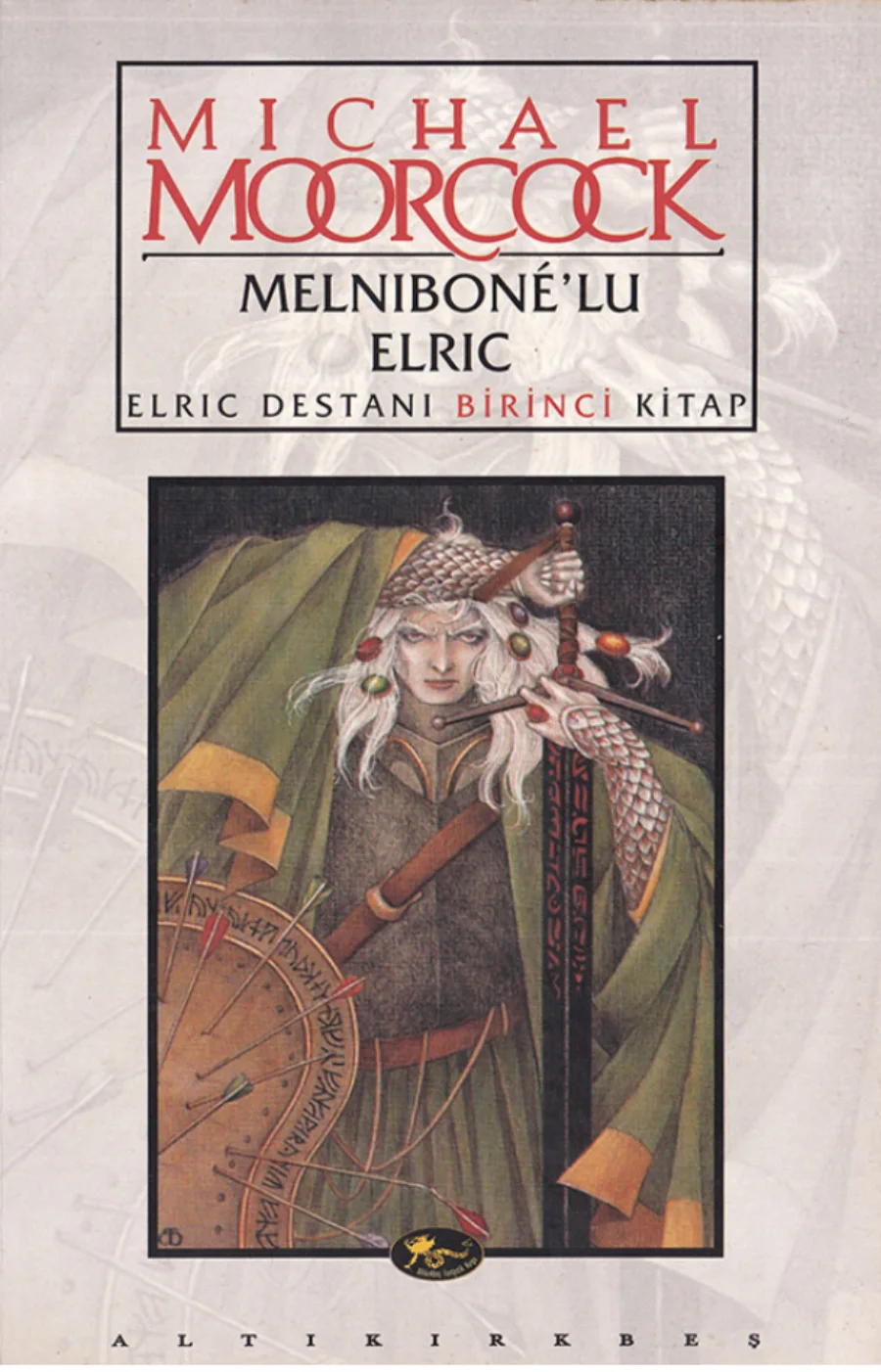 Destanı 1 Melnibonelu Elric Altı kapak görseli