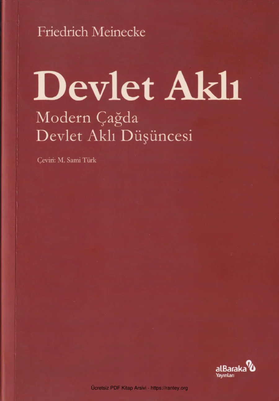 Devlet Aklı: Modern Çağda Devlet Aklı Düşüncesi kapak görseli