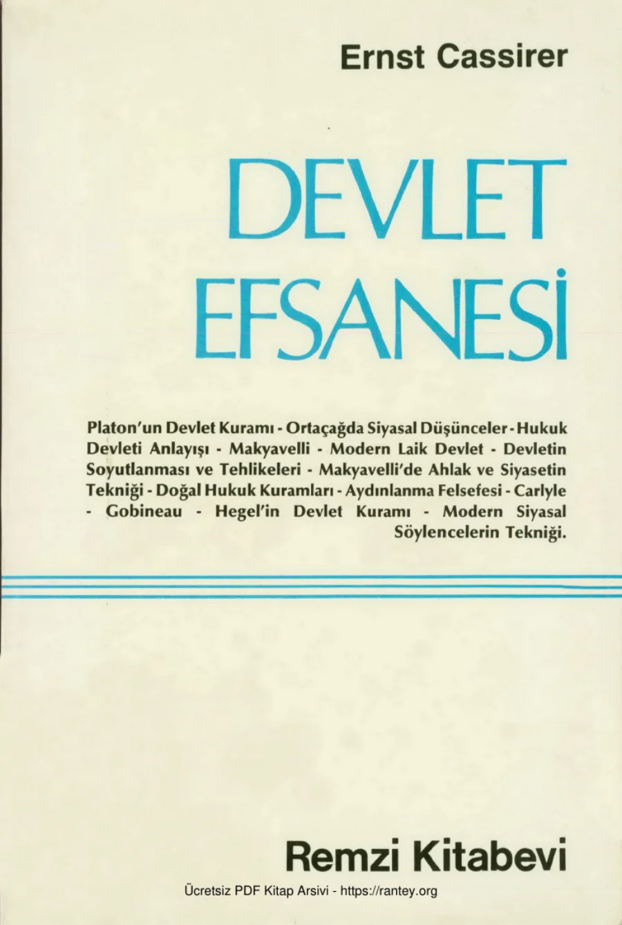 Devlet Efsanesi kapak görseli