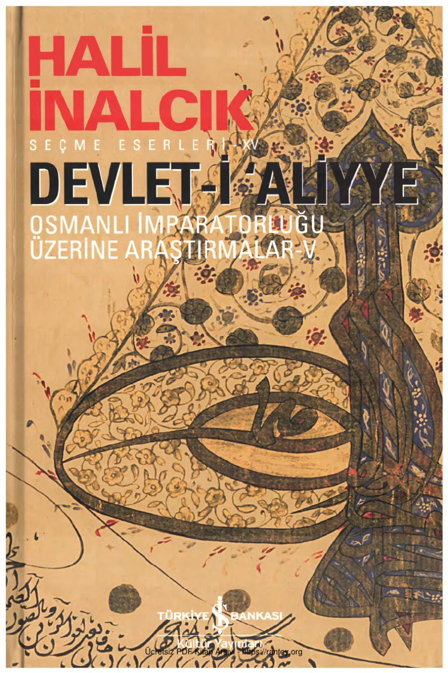 Devlet i Aliyye Osmanlı İmparatorluğu Üzerine Araştırmalar 5 kapak görseli