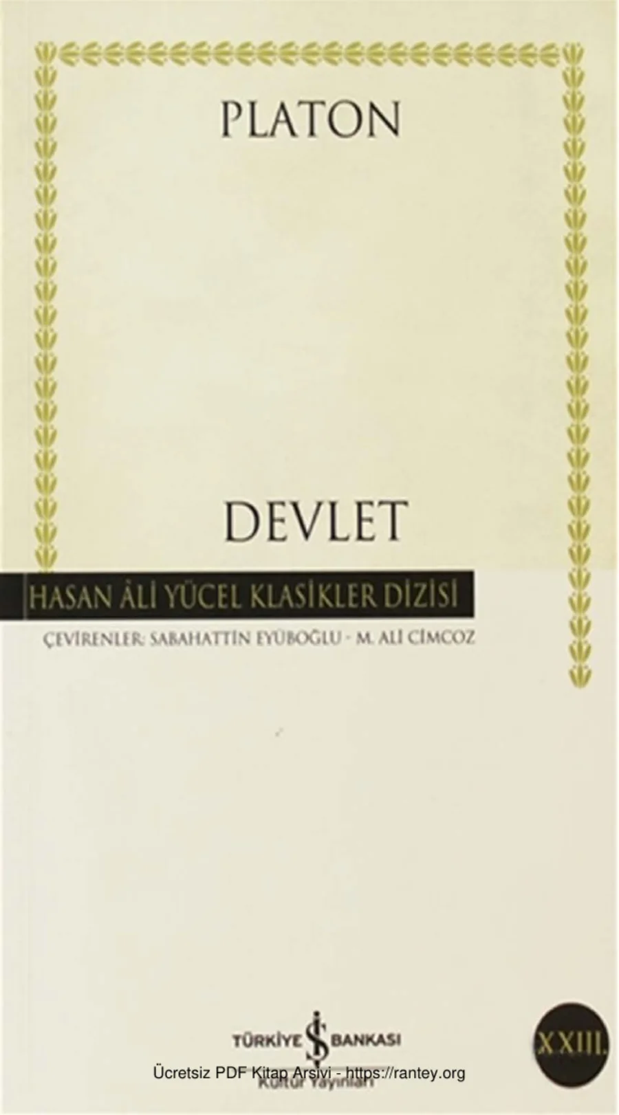 Devlet İş Bankası Yayınları kapak görseli