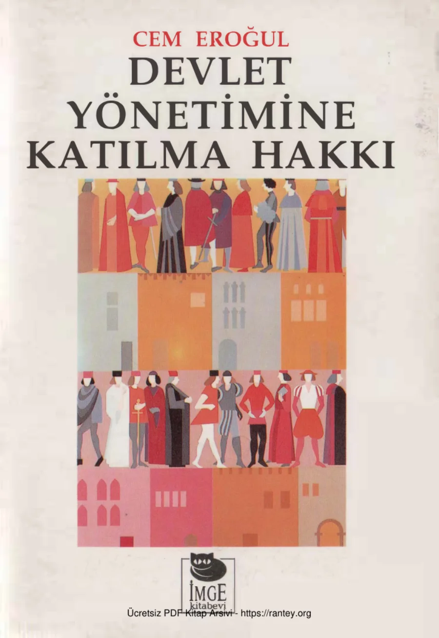 Devlet Yönetimine Katılma Hakkı kapak görseli
