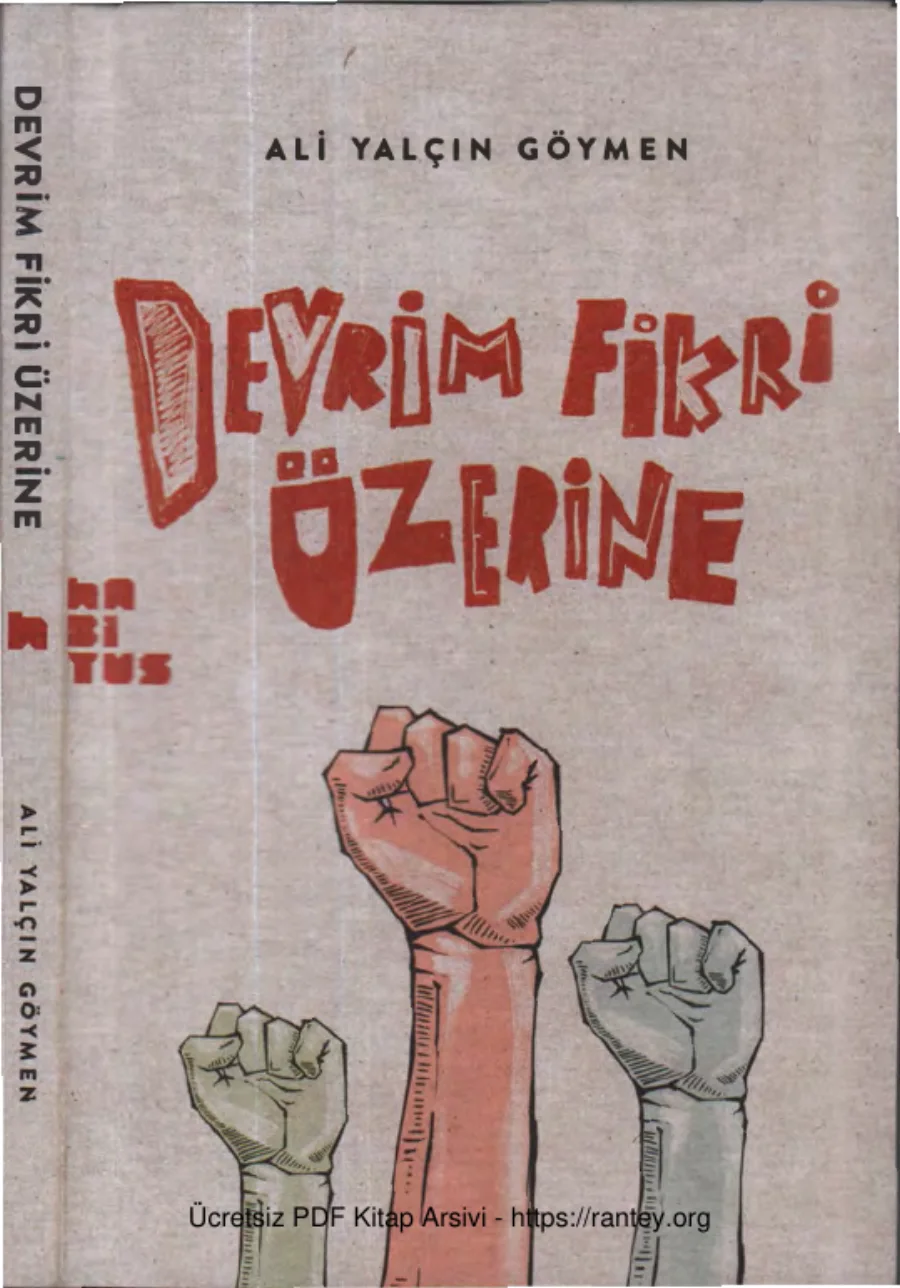 Devrim Fikri Üzerine kapak görseli