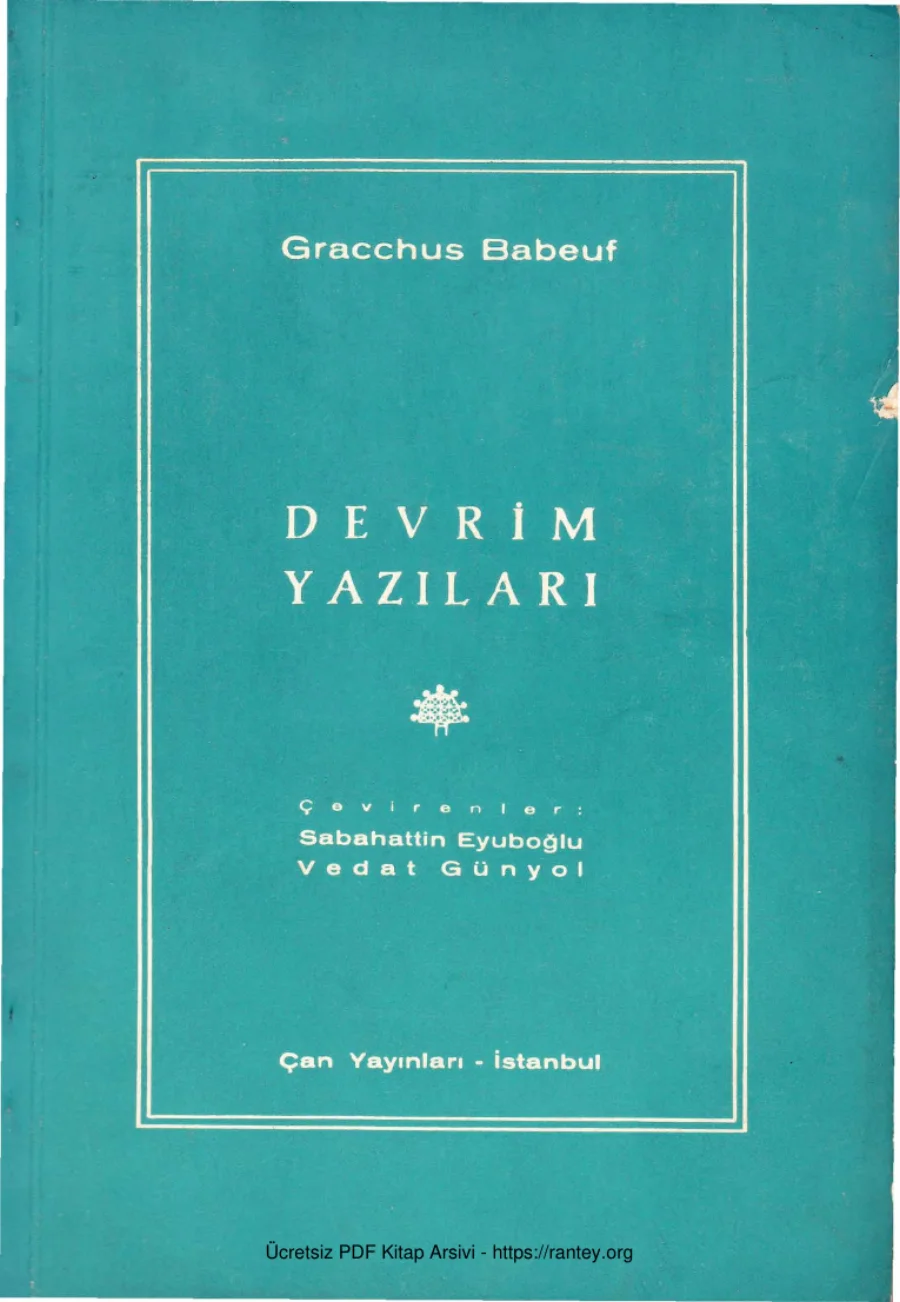 Devrim Yazıları kapak görseli